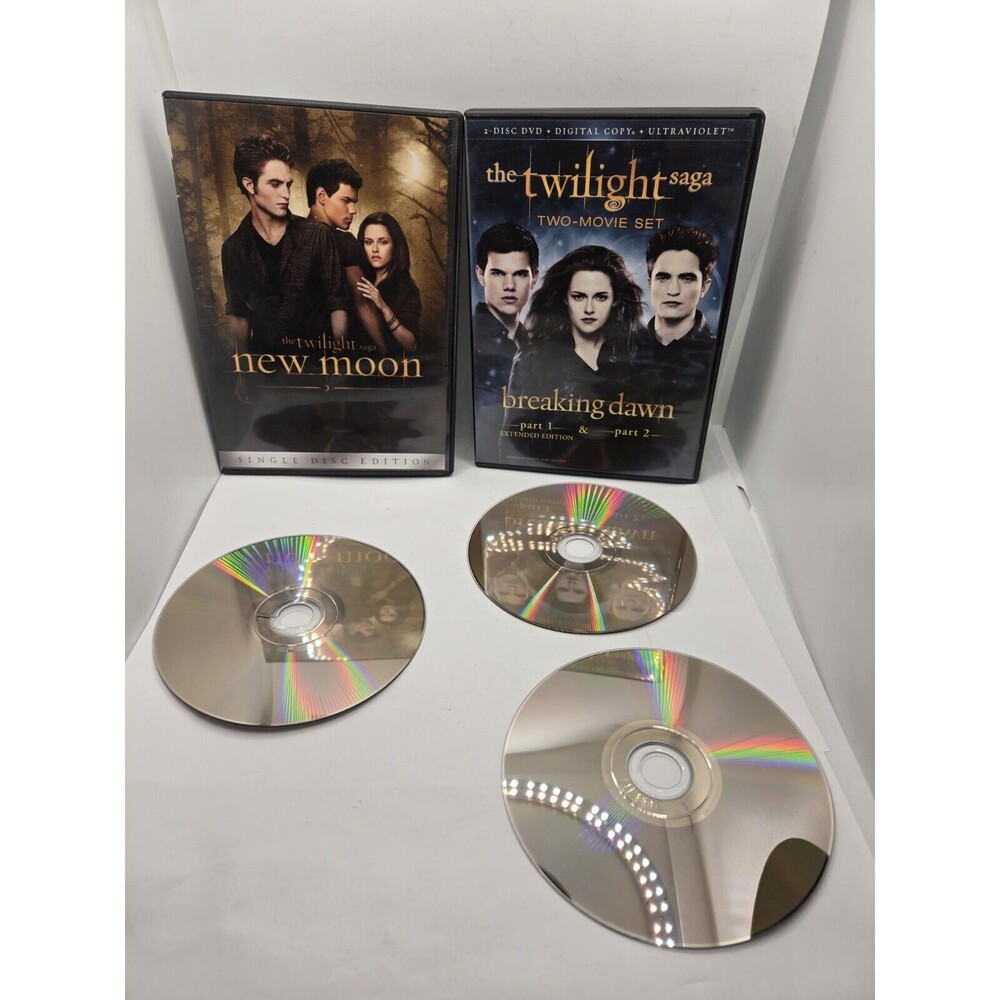 The Twilight Saga Series Collection DVD Set 2 Movies